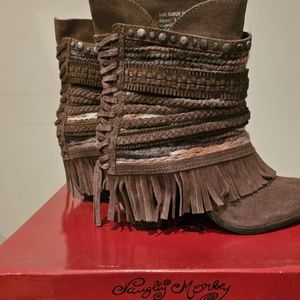 Naughty Monkey Bootie size 8